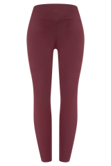 Callie Active Leggings - Burgundy