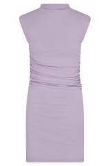 Elliot High Neck Sleeveless Mini Dress - Lilac
