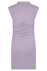 Elliot High Neck Sleeveless Mini Dress - Lilac