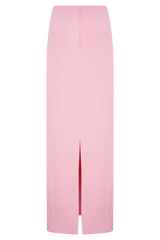 Alma High Waist Maxi Skirt - Candy Pink