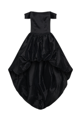 Amelia Bubble Maxi Dress - Black