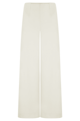 Arlo Wide Leg Suiting Trouser - Ivory