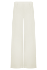 Arlo Wide Leg Suiting Trouser - Ivory