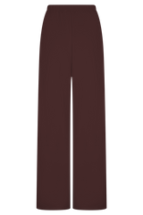 August Straight Leg Jogger - Chocolate