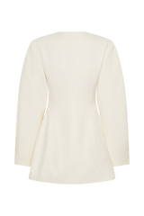Beatrice Blazer Mini Dress - Ivory