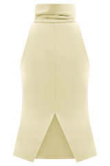 Birdie High Neck Sleeveless Top - Ivory