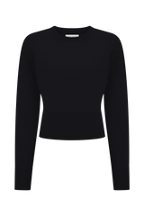 Ciaralee Cinched Waist Jumper - Black