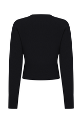 Ciaralee Cinched Waist Jumper - Black