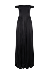 Coco Dropped Waist Maxi Dress - Black