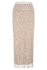 Cordelia Knit Maxi Skirt - Ivory
