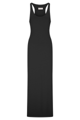 Ellerie Longline Racerback Top - Black