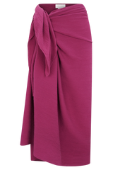 Evie Cotton Sarong - Wine