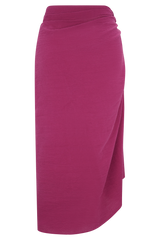 Evie Cotton Sarong - Wine