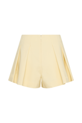 Issy Cotton Shorts - Lemon