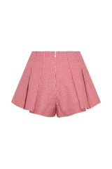 Issy Shorts - Red Gingham