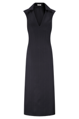 Keagan Sleeveless Midi Dress - Black