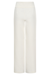 Lindie Straight Leg Suiting Pants - Ivory