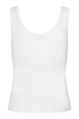 Maeva Scoop Tank Top - Ivory