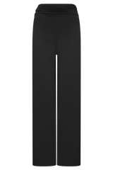Ramona Modal Straight Leg Pant - Black
