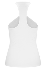 Ramona Modal Tank Top With Hardware - Ivory