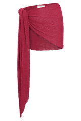 Sammy Boucle Knit Cover Up - Dragonfruit