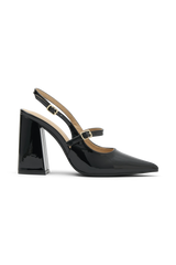 Valerie Pointed Heels - Black