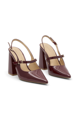 Valerie Pointed Heels - Red