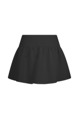 Jennie Frill Mini Skort - Black