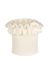 Jennie Ruffle Off Shoulder Top - Ivory