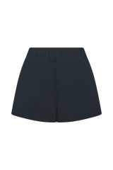 Johanna Cotton Relaxed Shorts - Navy