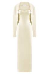 Kingston Knit Maxi Dress - Ivory