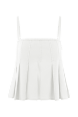 Mae Cotton Top - White