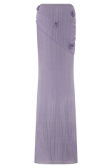 Orianna Orchid Knit Maxi Skirt - Orchid
