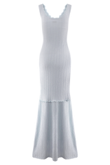 Natalie Off Shoulder Maxi Dress - Sky Blue