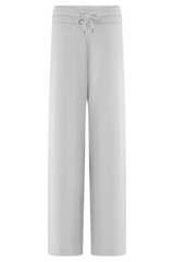 Natalya Knit Wide Leg Pants - Heather Grey Marle