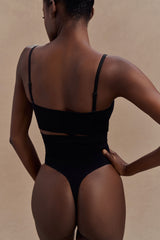 Joanna Strapless Shapewear Bra - Black