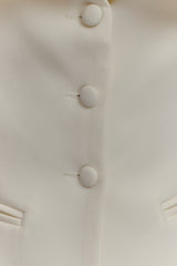 Maxime Suiting Vest - Ivory