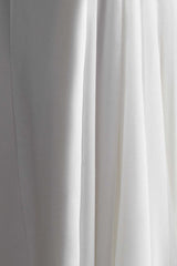 Rosella Satin Strapless Maxi Dress - White