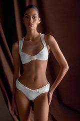 Merida Pearl Bikini Bottom - White