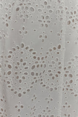 Arla Broderie Midi Skirt - White