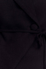 Andina Shortsleeve Linen Top - Black