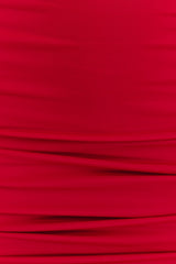 Mariposa Slinky Halter Mini Dress - Red