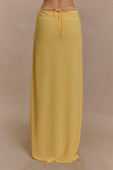 Katalina Chiffon Maxi Skirt - Butterscotch