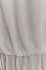 Carlie Chiffon Maxi Skirt - Ivory