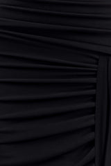 Calandra Slinky Maxi Skirt - Black