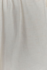 Callum Drawstring Straight Leg Pants - White