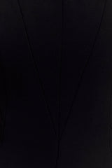 Kalila Strapless Crepe Maxi Dress - Black
