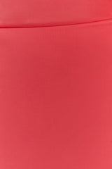 Haven Slinky Twist Midi Skirt - Coral