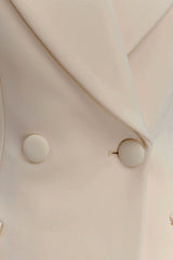 Wesley Structured Blazer - Buttercream