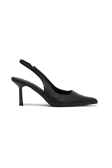 Dasha Sling Back Heels - Black